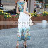 Fashion High Quality Animal Printed One-piece Dress thumbnail-4