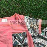 Wholesale Little Girls Boutique Remake Clothing Sets Girls Capri Sets Girls Ruffle Pant Set Girls Boutique Clothing Spring 2016 thumbnail-5