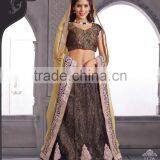 Semi Stitch Flourish Elegant Heavy Work Lehenga Sarees thumbnail-1