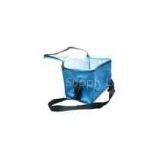 600D Blue Oxford Thermal Insulated Bags With Aluminum Foil, Black Zipper thumbnail-1