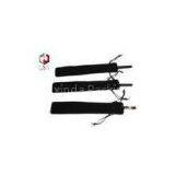 Long Pen / Pencil Velvet Drawstring Bag , Black Velvet Pouch thumbnail-1