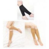 15-18 mmHg Medical Compression Stockings For Anti Embolism With Beige, Black Color