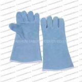 Leather Work Gloves Protection Working Glvoes