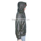 Leather Jacket With Fur Lining thumbnail-4