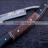 Damascus Steel Straight Razor,razor Damascus,finest Pakistan Damascus Razor,Quality Damascus Razor thumbnail-1