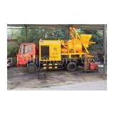 Concrete Mixer Pump Truck Discharge Height 1.2M Double Cylinder Hydraulic Pumping thumbnail-1