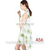 Latest Design Girls Bikini Swimwear Cover up Chiffon Beach Wear Blouse Summer Ladies Long Tops for Leggings thumbnail-5