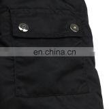 Custom Nylon Plain Black Flight Bomber Jacket Mens With Patches thumbnail-5