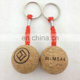 Cork Ball Shape Floating Keychain thumbnail-2