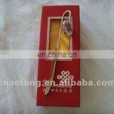 Promotion Metal Souvenir Bookmark With Custom Laser Engraved Logo