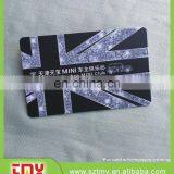 Holography plastic club card with fashion design
