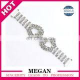 Silver Rhinestone Connectors Bikini Fancy Headband Connector thumbnail-1