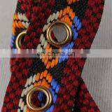 Hot Sale Jacquard Ethnic Eyelet Tape for Garment thumbnail-2