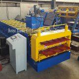 IBR Double Galvanized Roofing Sheet Roll Forming Machine thumbnail-3