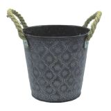 2018 Cheap price metal flower bucket garden pot
