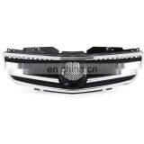 2 Черный передний решетка радиатора Fin для Mercedes Benz SL Class R230 W230 SL500 SL550 SL600 2003 - 2007 годов thumbnail-1