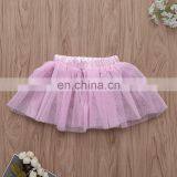 2019 Cotton Infant Short Sleeve White Bodysuit + Girl Tutu Skirt + Newborn Headband Infant 3Pcs/Set thumbnail-4