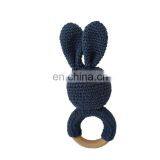 Newborn Gift Eco-friendly Crochet Hand Knitted Cotton Baby Rattle Toys thumbnail-4