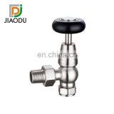 TRV Forged Brass Radiator Valve Angle Type Without Handle Flooring Heating System Valves thumbnail-3