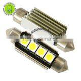 Festoon LED Bulbs 41mm 4SMD 5050, CANBUS Technology, With Heat Sink thumbnail-3