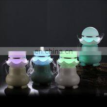 New Arrival 500ml Ultrasonic Aroma Essential Oil Diffuser With 7 Color Lights thumbnail-5
