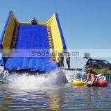Blue With Yellow Giant Inflatable Water Slides thumbnail-1