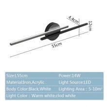 Modern Led Wall Lamps Living Room Bedroom Bedside Lamp Nordic Creative Stair Corridor Wall Sconce Lighting Indoor LED Fixtures thumbnail-5