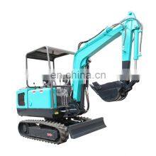 Wholesale 0.8 Ton 1 Ton 2 Ton 3 Ton Mini Excavator Digging Hydraulic Small Micro Digger Machine Prices for Sale thumbnail-2