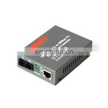 2KM SC Converter HTB-1100 10/100Mbps RJ45 Multimode Duplex Fiber Fiber Media Converter thumbnail-1