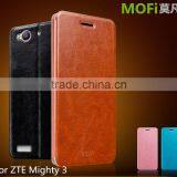 MOFi Hot Sale Customed PU Leather Flip Cell Phone Cover Case for ZTE N939ST, ZTE V5 3 thumbnail-1
