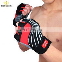 Breathable Fitness Gloves Silicone Palm Hollow Back Gym Gloves Weightlifting Workout Dumbbell Bodybuilding Fitness Gloves thumbnail-5