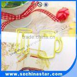 Metal Material Assorted Panton Color Cup Shape Paper Clip thumbnail-3