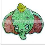 Lovely Elephant Sequin Patch