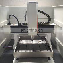 2019 Hot Sale Heavy Type Metal Milling Machine 6060 Cnc Mould Router in Enclosure thumbnail-4
