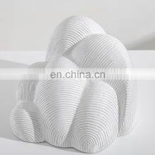 Modern Luxury Textured Mountains Shape Ceramic Home Accessories Living Room Decoration thumbnail-4
