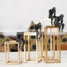 Nordic Living Room Table Accessories Ceramic Art Craft Pieces Interior Modern Gold Luxury Home Decor