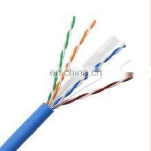 Cat 6 Cable Pass Test Pure Copper 26awg 23awg 24awg 4pr 305m 1000ft Utp Cat6 Indoor