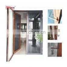 New Style Chinese Top Brand Customized Modern Aluminum French Door Swing Doors Soundproof Design Casement Doors thumbnail-3