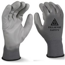 13gauge nylon PU polyurethane coated gloves bulk