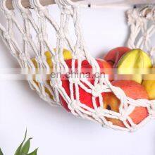 High Quality Kitchen Vegetable Basket Under Cabinet Hanging Macrame Fruit Hammock thumbnail-4