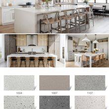 Code：gray Crystal，Calacatta Artificial Stone Quartz Slab Kitchen Countertops thumbnail-4