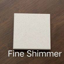 Code:Fine Shimmer,Calacatta White Quartz Artificial Stone Quartz Slab Kitchen Countertops