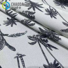 Customized Shiny Satin Crepe Fabric 100% Recycled Polyester Printed Chiffon Fabric For Lady Dress thumbnail-2