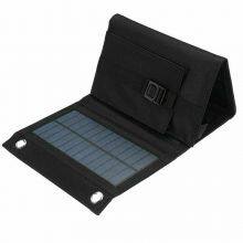 10W Solar Folding Pack Charger, Photovoltaic Charging Board, Outdoor Mobile Phone Camping Use thumbnail-4