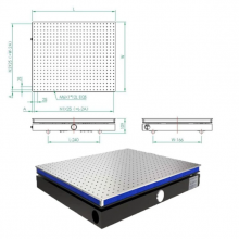 Chuanglai Optoelectronics Desktop Air Floatation Self Leveling Platform Desktop Seismic Platform Air Floatation Vibration Isolation Platform Desktop Air Floatation Vibration Isolation Platform thumbnail-2
