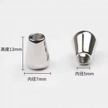 Garment Accessories Custom Cord Stops Rope End Metal Stopper Cord End Cap Swimwear Cord Ends for Garment thumbnail-2