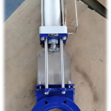 Stainless Steel Knife Gate Valve With Fluorine-Lined Material - Corrosion-Resistant for Chemical Processing and Harsh Media Applications thumbnail-3
