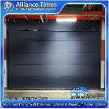 Frameless Aluminum Flush Panels Sectional Garage Doors thumbnail-4