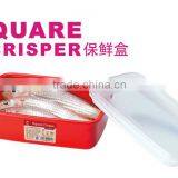 D571 M Square food storage plastic food storage container fresh box with eco-friendly material