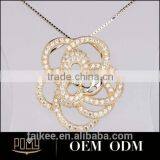 Not to be Missed Goods Stone Silver Pendant Silver Flower Pendant thumbnail-2